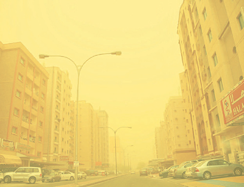 Serious sandstorm hits Kuwait – weather to stabilize by end of the week