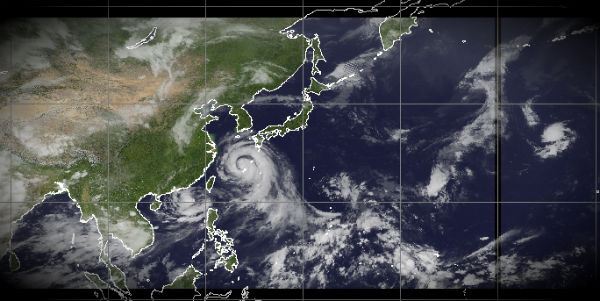 Twin typhoons interaction – Bolaven caused the counter-clock wise rotation of Tembin