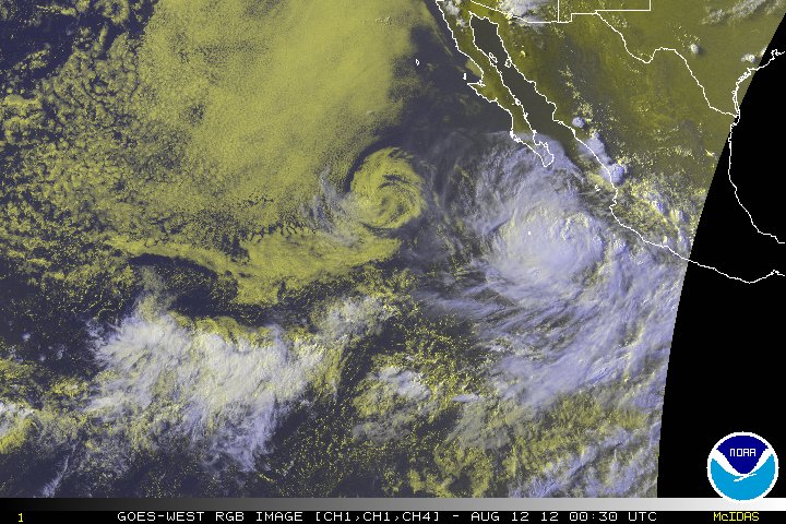 Ernesto moved to Pacific as Tropical Depression 8E, Gilma no longer a tropical cyclone