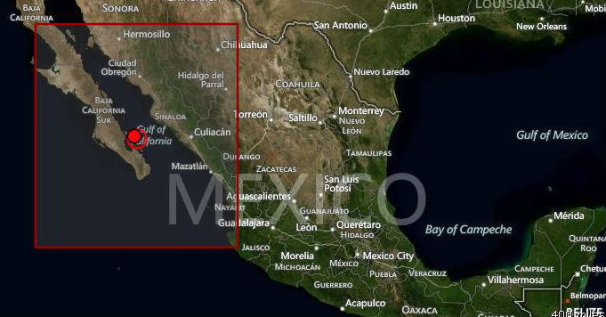 Earthquake M 6.2 struck Gulf of California