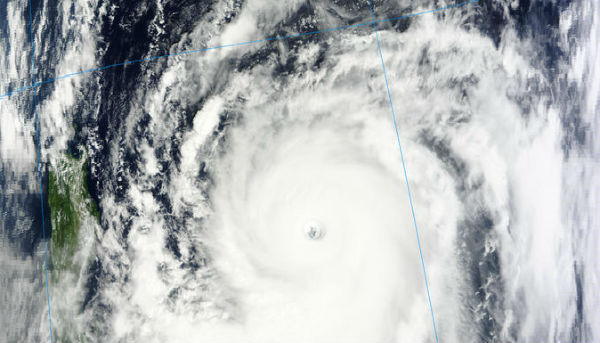 Supertyphoon Jelawat reached Category 5 hurricane strenght as it targets Philippines, Taiwan and Japan
