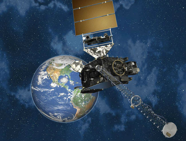 GOES satellites changed positions in space