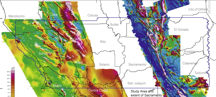 Aeromagnetic survey of Long Valley and Mono Basin volcanic areas announced