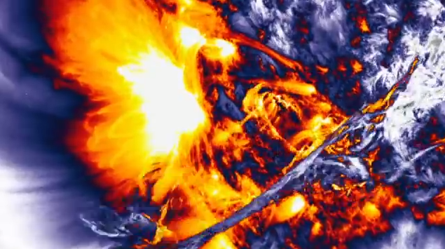 Visualization of Sun’s magnetic fields: Gradient Sun