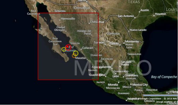 M 6.0 earthquake hit Gulf of California