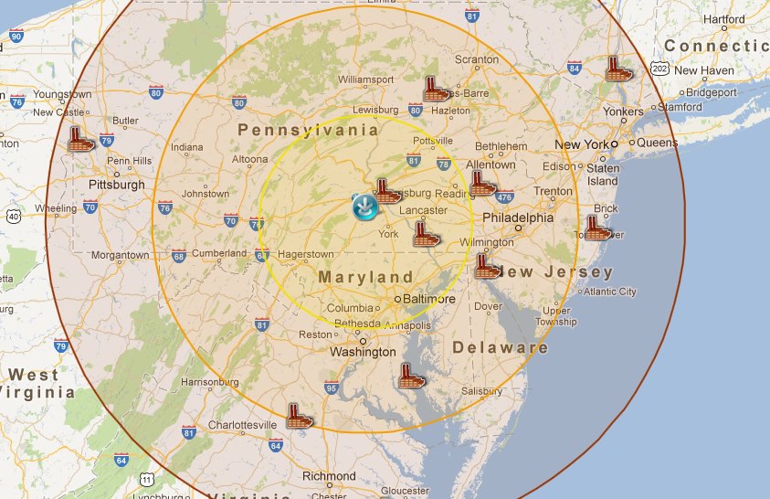 Three nuclear power plants shut down as Sandy ravages northeastern US