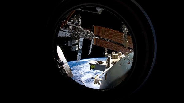 A timelapse message from ISS to all Humankind
