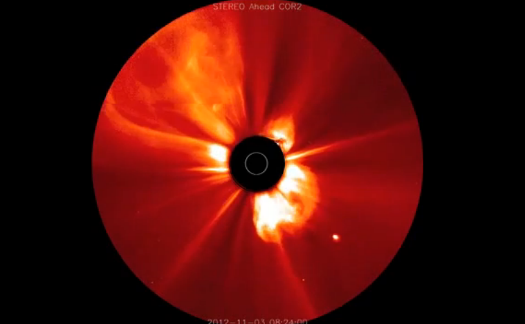 STEREO satellites recorded 8 CME’s over two-day period