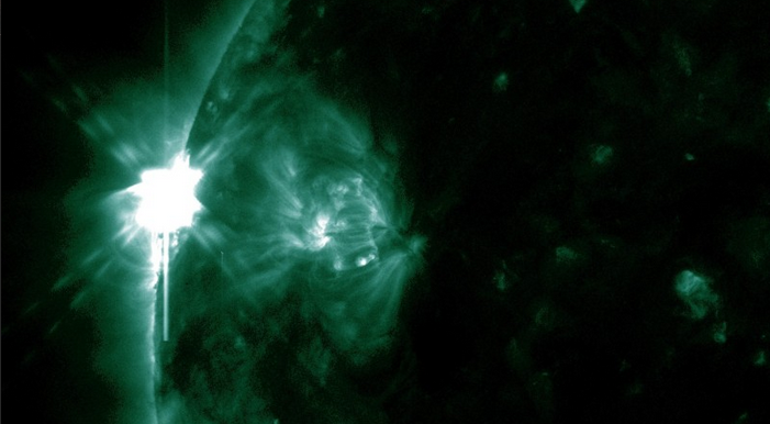 M1.7 solar flare erupted from Region 1611 – backsided full-halo CME observed