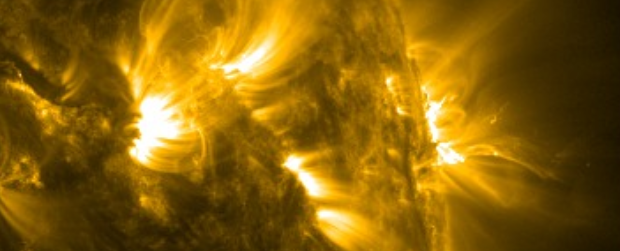 Moderate solar flare reaching M1.7 erupted from Sunspot 1611