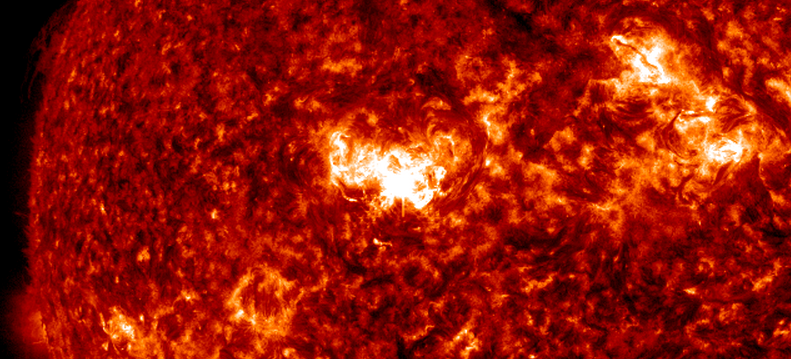 Second M-class solar flare of the day – M1.6 peaked at 19:28 UTC