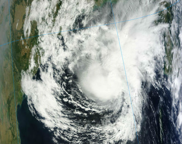 Tropical Cyclone 03B formed in Bay of Bengal