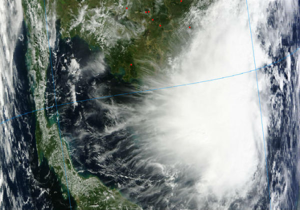 Tropical Depression 25W formed near Vietnam