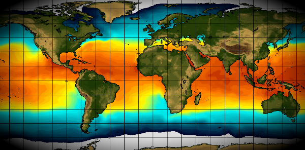 Global sea level drop caused by La Nina