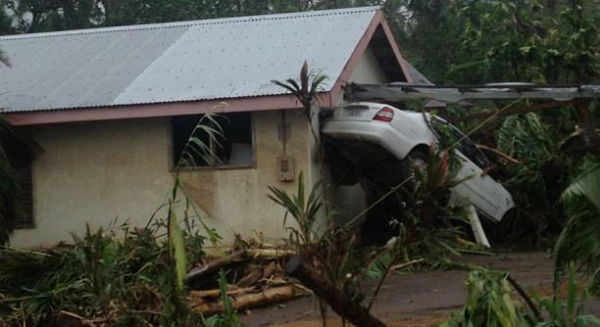 Tropical Cyclone Evan leaves Samoa – heads toward Fiji and Vanuatu