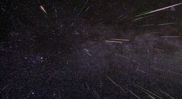 Geminid meteor shower and visible asteroids in December 2012