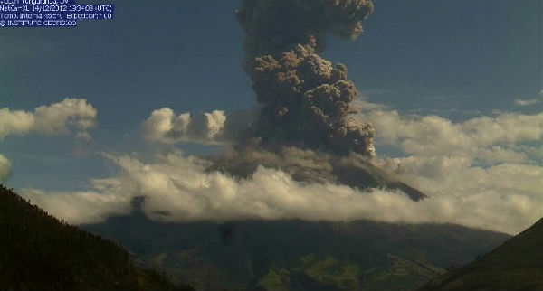 Tungurahua - December 15, 2012