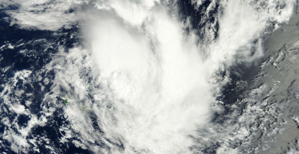 Tropical Cyclone Garry formed in South Pacific