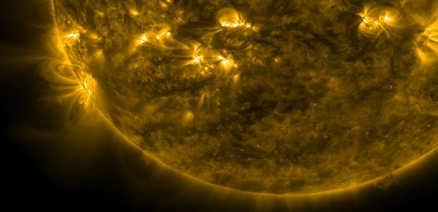 Moderate solar flare reaching M1.7 erupted from Region 1650