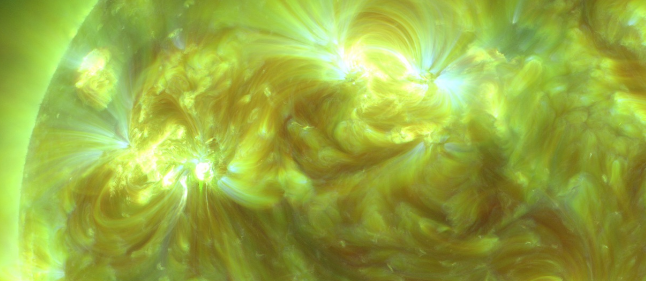 Impulsive solar flare measuring M1.2 erupted from AR 1654