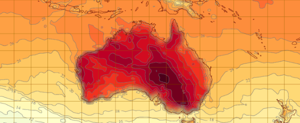 Australia sweltering in record heatwave