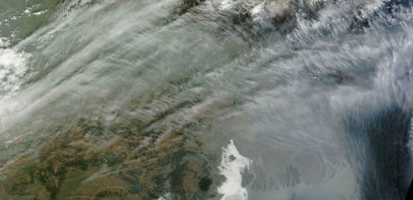 Haze continues to hover over northern India and Bangladesh