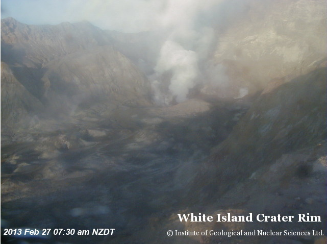 White Island Crater Rim