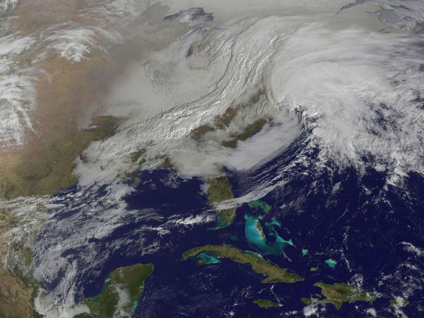 Winter storm “Nemo” progress in the Eastern US