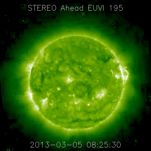 March 5, 2013 - Full halo Coronal Mass Ejection (CME)