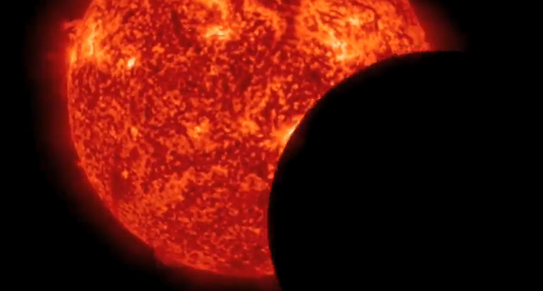 SDO’s Earth eclipse and the lunar transit (March 11, 2013)
