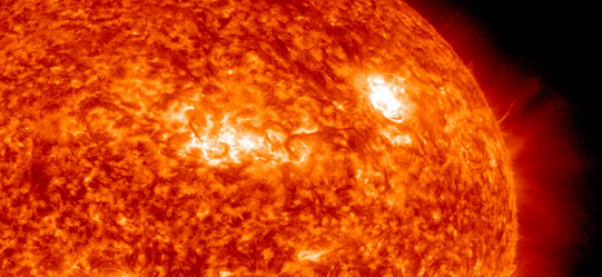 Moderate solar flare reaching M3.3 erupted from Region 1718