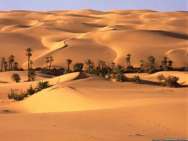 Why does Earth have deserts?