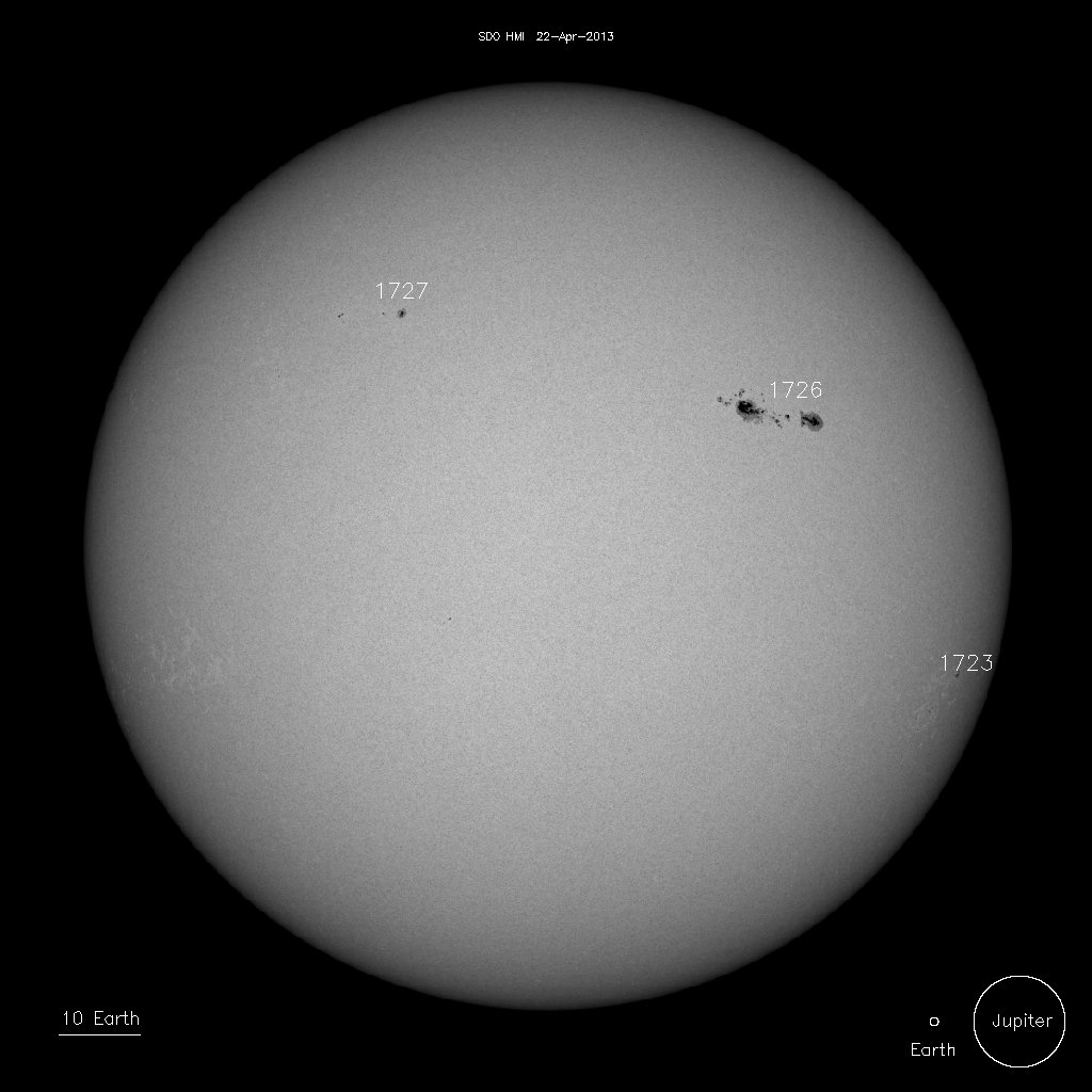 HMI - Sunspots
