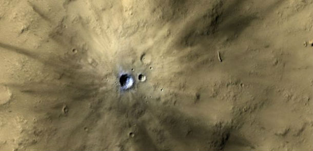 Mars bombarded by more than 200 asteroids per year