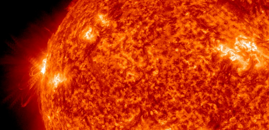 Second M-class solar flare of the day – M1.3 erupted at 12:56 UTC