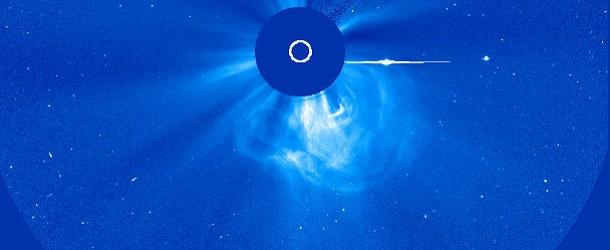 Large prominence eruption and strong C-class solar flare