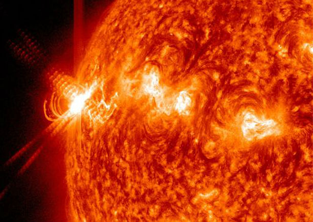 Third major X-class solar flare in 24 hours – X3.2 on May 14, 2013