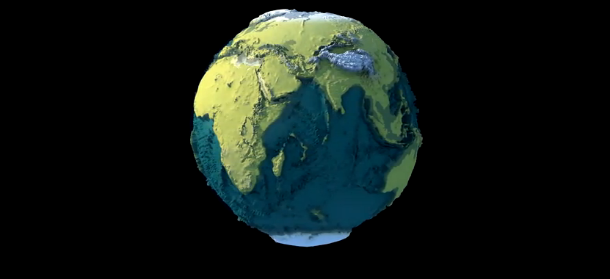 3D Earth animation