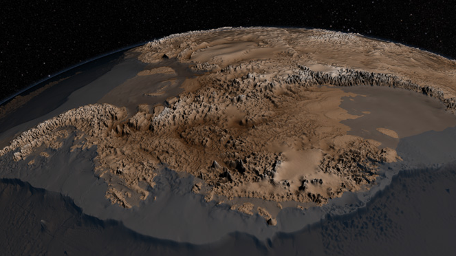 What lies beneath the Antarctic ice sheet