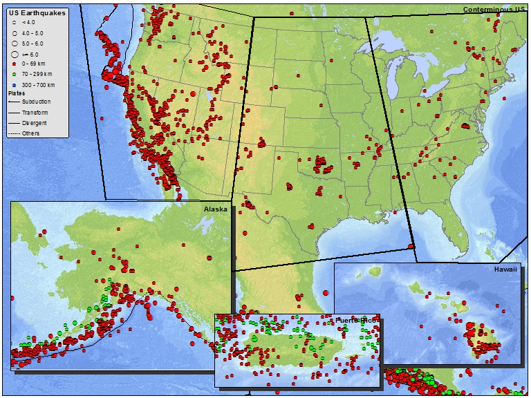 Large, distant earthquakes may cause smaller quakes at U.S. drilling sites