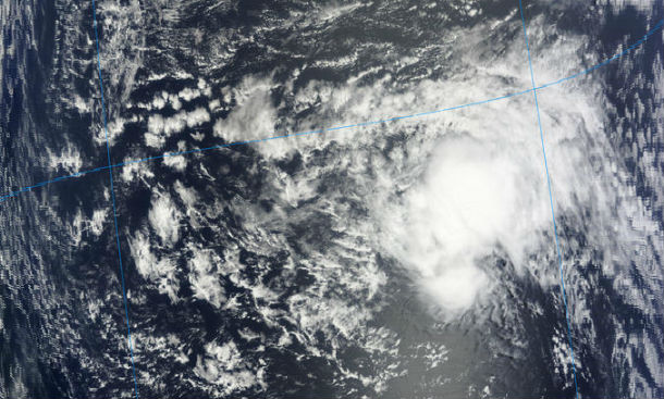 Tropical Storm Dorian weakens while rapidly moving westward