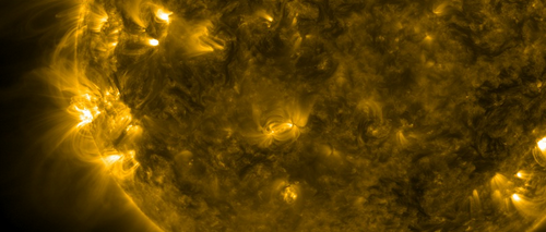M1.5 solar flare erupted from Sun's eastern limb