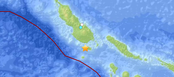 Magnitude 6.1 earthquake struck below Shortland Island, Solomon Islands