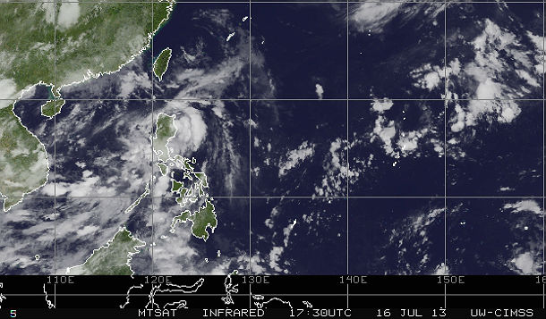 New tropical depression formed in northwest Pacific