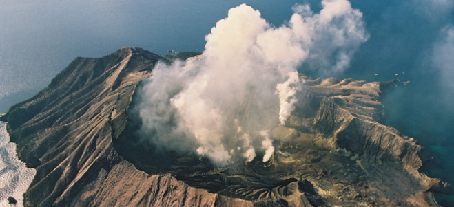 Minor activity re-established at White Island volcano, New Zealand