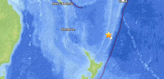 Magnitude 6.0 earthquake struck Kermadec Islands region, New Zealand