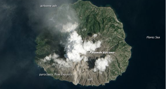 Deadly eruption of Mount Rokatenda (Paluweh), Indonesia