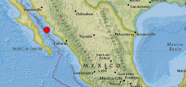 Very strong earthquake M 6.5 struck Mexico