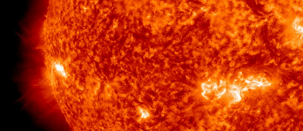 Increased solar activity – Second major solar flare of day, X2.1 from Region 1882