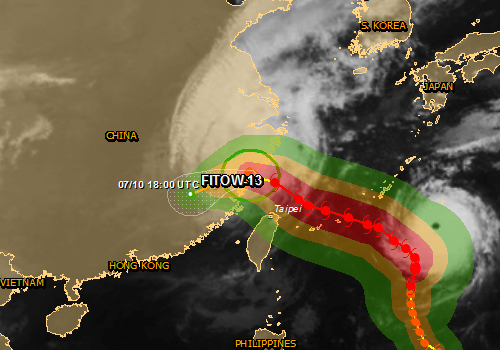 More than half a million evacuated as Typhoon Fitow slams southeastern China